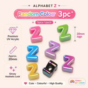 730Baby DIY Nama Charm Keychain Kit | Alphabet & Number Acrylic UV | Customize Name for Bag Charm Tumbler Gift Idea