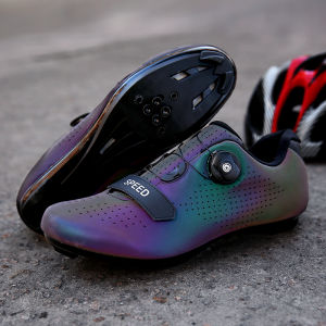 【Ready Stock】Cycling Shoes Sapatilha Ciclismo Mtb Men Sneakers Women Mountain Bike Shoes Self-Locking Bicycle Cleats Shoes
