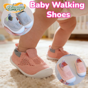 Baby Walking Shoes Toddler Sock Shoes Anti Slip Soft Sole Flyknit Mesh Breathable Indoor Outdoor Lightweight 1 3 Years