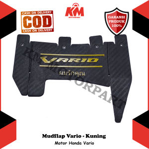 Mudflap Mud Flap Vario Penahan Lumpur Model Karbon Pelindung Motor Aksesoris Variasi Vario
