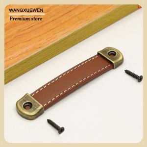 [COD] Furniture Handles Wardrobe Drawer Door Pull Leather Kitchen Cabinet Handles