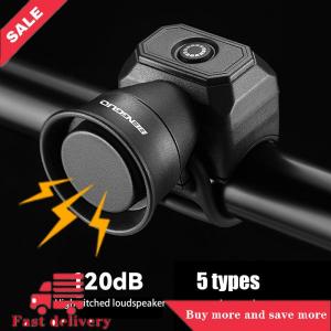 [COD] Bicycle Electric Bell Bike USB Charging Horn Mountain Bike Warning Safety Ring Waterproof Bell Cycling Accessories