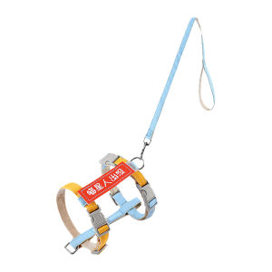 HamshMoc Durable Cat Harness And Leash Set Adjustable Cats Chest Strap Lightweight With Quick Release Buckle Pet Walking Lead Rope