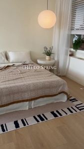 [Yongyw] Chăn điều hòa không khí siêu mềm mại bằng vải cotton tre tạo cảm giác mát mẻ đa năng dùng được cho giường Queen King ghế sofa chăn trải giường phòng ngủ.