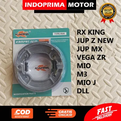 KAPPA KAMPAS REM BELAKANG RX KING. KAMPAS BLKG TROMOL BESAR MIO. VEGA ZR. JUPITER Z NEW