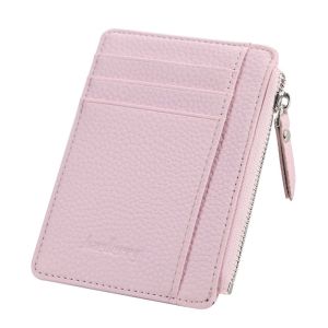 DOMPET UANG & KARTU MINIMALIS ANTI RIBET BAELLERRY K9113 BAHAN SINTETIS DENGAN ZIPPER