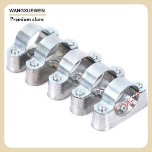 [COD] 5Pcs Pipe Clamp With Screw From The Wall Yards Away From The Wall Of The Card Saddle Card Line Pipe Clip 16mm 20mm 25mm 32mm