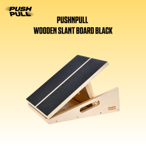 Pushnpull Wooden Slant Board adjustable tilt board Portable for Fitness & Aerobic