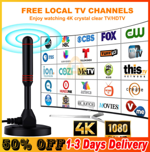 ✅Original fast delivery✅Hd Indoor Amplified Digital Tv Antenna 200 Miles Ultra Hdtv With Amplifier IEC male head
