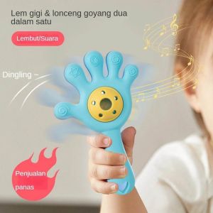[COD]Teether Gelang BPA Free Mainan Gigitan Bayi Silikon Lembut Teether Bayi FREE Gift Mainan Bayi Teether