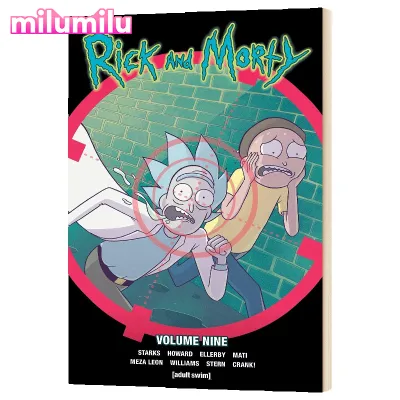 หนังสือการ์ตูน Milu Rick And Morty หนังสือภาษาอังกฤษต้นฉบับ