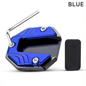 Universal CNC Modified Side Stand Shoes Flat Foot Extension Kickstand Pad for motorcycle