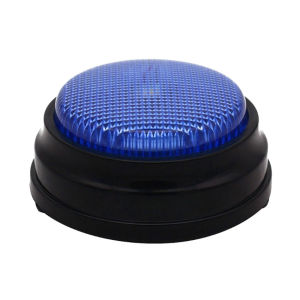 Sound Button Gift with Light Interactivity Game Show Button Office Stocking Stuffers Sound Effect Button Kids Toy Voice Button Small Size Easy Carry Sound Button for Kids Interactive Toy Answering Buttons