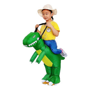 BaoNanLong Inflatable Costume for Halloween Funny Riding Inflatable Dinosaur Costume  COS Animal costume