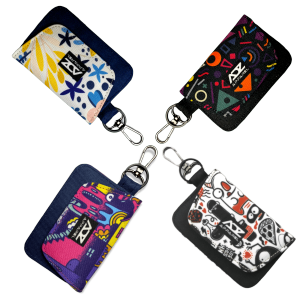 ADZ Apparel Gantungan Kunci Mobil Dompet STNK Motor Keychain Motif Karakter Keren