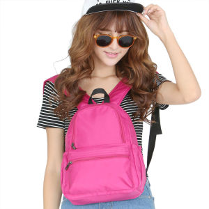 XINRAN zJ nylon waterproof mini lightweight small parent-child two size backpack shopping travel lightweight backpack 9525-G