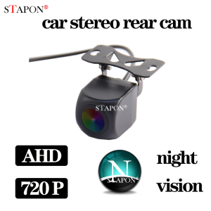 STAPON AHD 720P Night Vision rear camera 140 degree Wide Angle waterproof Lens Car Rear View Reverse Backup Parking reverse Camera A720