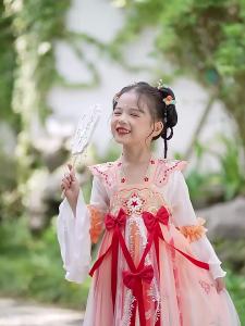 Pakaian Masa Dahulu Budak Perempuan Pakaian Han Kanak-Kanak Musim Bunga dan Musim Luruh a Kuno Gaun Puteri Seperti Dewi Pakaian Masa Dahulu Pakaian Cina Gaun a Cina Musim Bunga