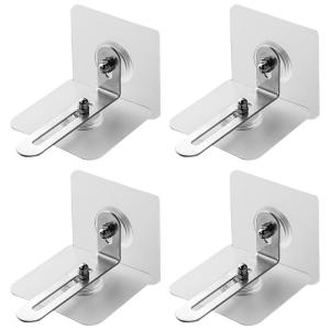 4 Pcs Furniture Anchors Anti-tip Furniture Straps Adjustable Anti-Fall Buckle