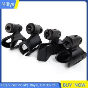 Millys Giá đỡ micro đa năng Giá đỡ kẹp thông dụng có thể xoay điều chỉnh được