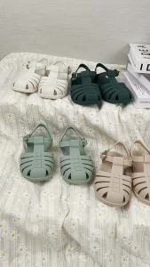 FE In Stock Denmark Liewood Same Style Baby Summer Infant Rubber Soft Bottom Pump Children Beach Sandals