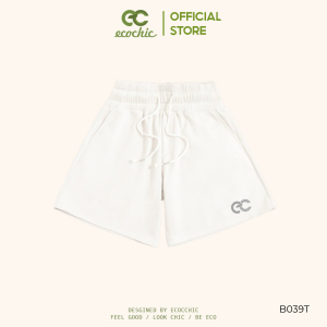 [Nhập mã LAZSOCIAL99 30% tối đa 99k]Quần Đùi ECOCHIC Cạp Cao Nam Nữ Dây Rút Co Giãn Thấm Hút Tốt Thoáng Mát Chính Hãng Cao Cấp 100% Cotton B039