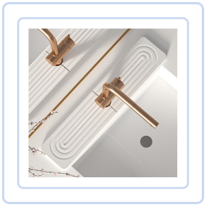 【Pure Care】 Diatomite Sink Mat | Fast-Absorbent Sink Splash Guard Mat | Anti-SlipCountertopPad