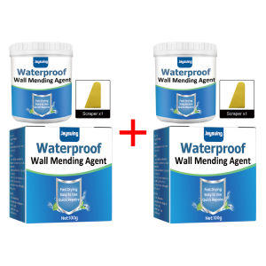 Jaysuing ซ่อมผนังบ้านครีมรีแพร์ผนังคอนกรีตรอยแตกกันน้ำปูนฉาบครีมโคลนซ่อมผนังซ่อมแซมครีมซ่อมผนังฟิลเลอร์ฉาบซ่อมผนังครีมปกปิดน้ำยาการซ่อมแซมแตก (100กรัม)