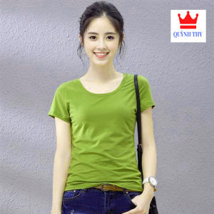 [ Hàng đẹp ] Áo Thun Nữ Cổ Tròn Tay ngắn  Trẻ Trung Mẫu Mới nhất