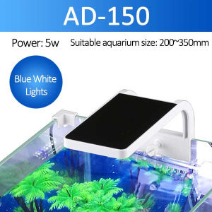 Sunsun Aquarium Led Light Aquatic Lighting Waterproof Clip On Lamp 28-75cm Extensible 12-24w Overhead For Fish Plant Grow Tank