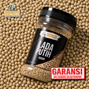 Gerbang Nusantara - Lada Merica Putih Kasar Bubuk Bumbu Masak Dapur Rempah 50gr