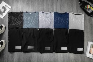 Bộ thể thao nam bộ quần áo nam chất thun lạnh co giãn 4 chiều ép vân cao cấp Sport phong cách mạnh mẽ và năng động