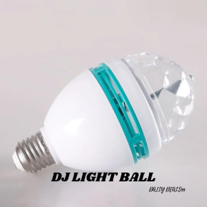 Colorful LED Light Bulb Auto Rotating Stage Disco Light |  Family Party Magic Ball Lights | DJ Disco Light