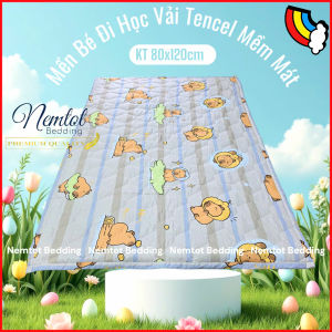🔯Mền Trẻ Em Size Lớn 1m2x1m6 Vải Lyocell Than Hoạt Tính Đắp Thoáng Mát - Nemtot Bedding