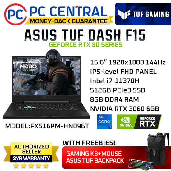Core I7 11370h Asus Tuf Dash F15 Harga ASUS TUF Dash F15 Gaming