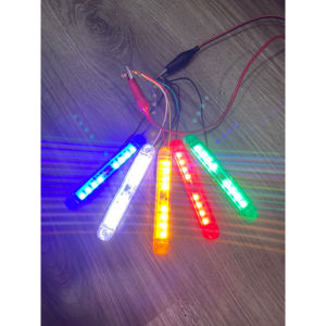 [1 Đôi] Led đũa lắp sườn xe nóc xe nhiều màu nhỏ gọn