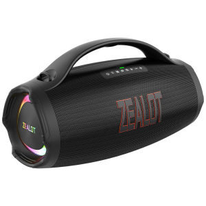 [Malaysia In Stock]ZEALOT S98 160W Portable Bluetooth Speaker High Volume Waterproof 36000mAh Wireless TWS Subwoofer Suporrt USB/TF/AUX RGB light