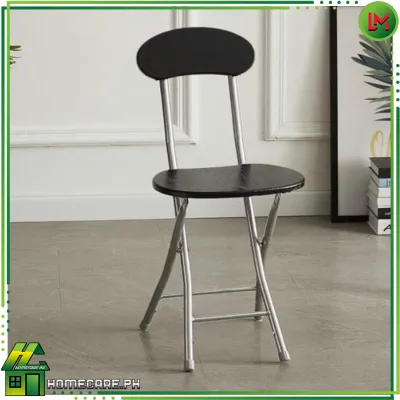 HOMECARE PH.Foldable Chair Leisure Portable Lunch Break Wooden Chair