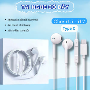 Tai Nghe Có Dây Nhét Tai Type C/Light - Có Micro Cực Tốt - Điều Chỉnh Âm Lượng Bass Hay - Không Lọt Âm Thanh E1