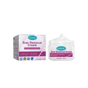 Scar Repair Cream Scar Removal Surgical Scar Removal Scar-Free Miracle Cream Anti-Stretch Mark Cream Improves And Eliminates Stretch Marks Burns Acne Spot Repair Skin Firming Cream Moisturizing Cream Old Scar Remover Scar Repair Cream 50g