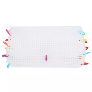 Cut To Size Plastic Mesh Sheets for Crochet Bag Making Embroidery Acrylic Yarn Crafting Plastic Needlepoint Canvas Sheet