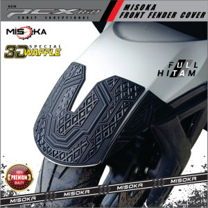 Misoka Front Fender Cover Pcx 160 2025 Roadsync Rubber Karet Aksesoris Motor Matic