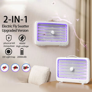 ดักยุงไฟฟ้า 2025 Xiaomi Qualitell K6 เครื่องช็อตยุงไร้สาย ที่ดักยุงมาตฐานของแท้ ดักยุงไฟฟ้า