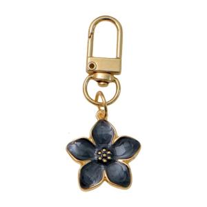 Thanh lịch Keyring xách tay túi in hoa mặt dây chuyền phụ kiện thời trang Túi độc nhất Charm hợp kim kết cấu cho EVERYDAY đi lại
