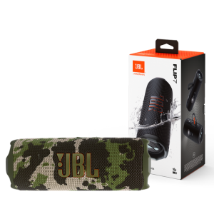 ลำโพงบลูทูธพกพา JB-L Flip7 พร้อมเบสทรงพลัง ไมโครโฟน กันน้ำสำหรับกลางแจ้ง เชื่อมต่อกับสมาร์ทโฟนและคอมพิวเตอร์ แบตเตอรี่ใช้งานได้นาน 30 ชั่วโมง