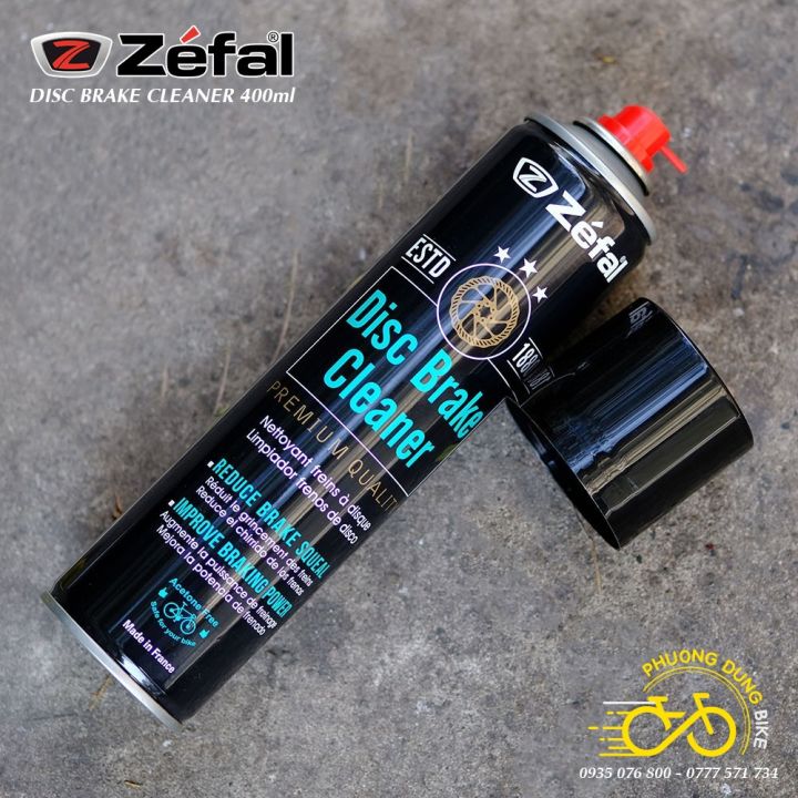 LZD Bình xịt làm sạch đĩa phanh xe đạp Zefal Disc Brake Cleaner 400ml