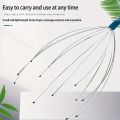 Octopus Head Massager Scalp Scratcher Head Scratcher Tingler Massage Scalp Stress Relax, Scalp Massager Hair Growth and Body Deep Relaxation. 