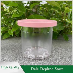 [Dale Dephne] Ice Cream pints Cup cho Ninja creamie Ice Cream Maker cup tái sử dụng có thể lưu trữ Ice Cream pints container với niêm phong