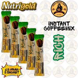 Nutrigold - 3in1 Rich Coffeemix - Instant Coffee Drink