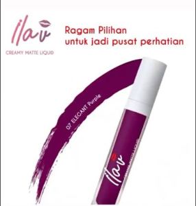 ILAV 07 ELEGANT ( Purple ) Lipstick | Lipstik ORIGINAL HWI 100% BPOM & HALAL
